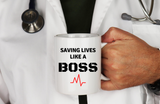 Saving Lives Mug