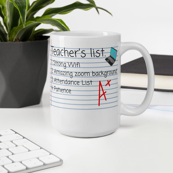 Teacher's List Mug