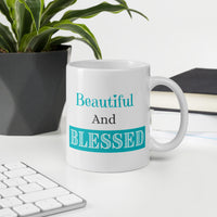 Beautiful and Blessed Mug