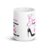 Business in Heels Mug