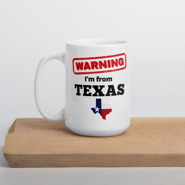 Texas Warning Mug